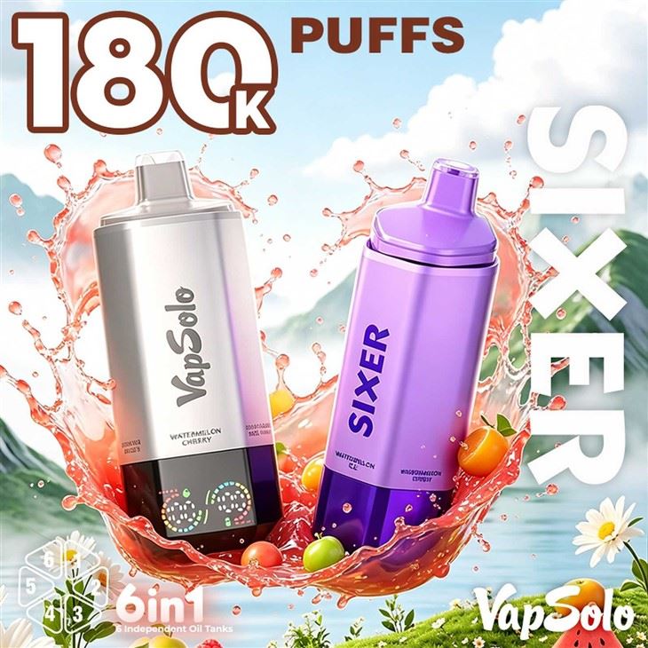 Vapsolo Sixer 180K Wholesale Vape best